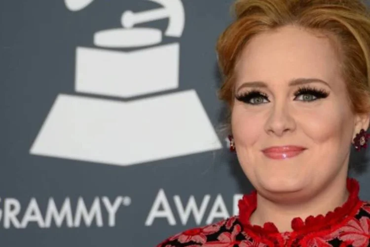 
	A cantora brit&acirc;nica Adele: compra de discos d&aacute; mais lucro ao artista e &agrave; discogr&aacute;fica do que servi&ccedil;os de streaming
 (FREDERIC J. BROWN/AFP)