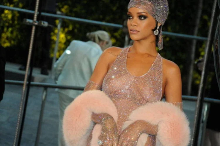 A cantora pop Rihanna: a estrela pop não decepcionou (WireImage/Getty Images)
