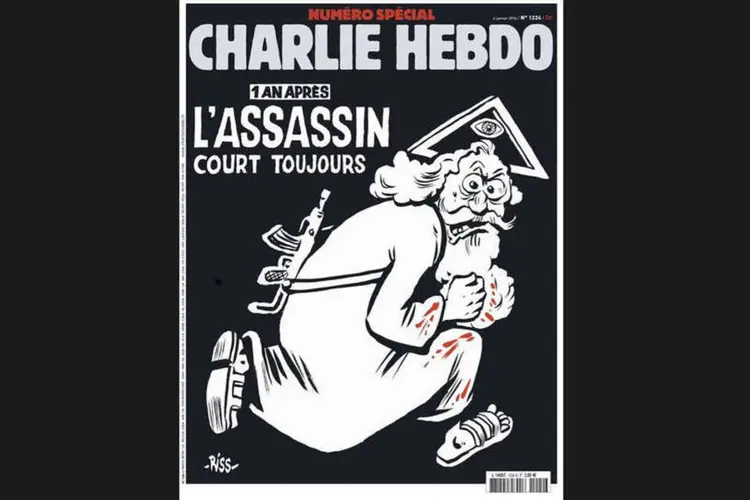 
	Charlie Hebdo: a edi&ccedil;&atilde;o contar&aacute; com um caderno de charges dos cartunistas mortos em 7 de janeiro
 (Divulgação / Twitter)
