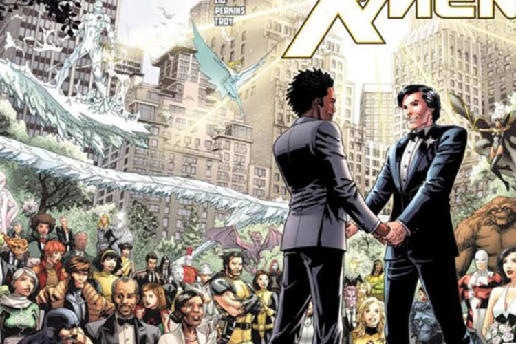 A identidade sexual do super-herói só foi relevada publicamente em 1992, enquanto sua aproximação com Kyle começou a partir de 2009 (Divulgação/ Marvel.com)