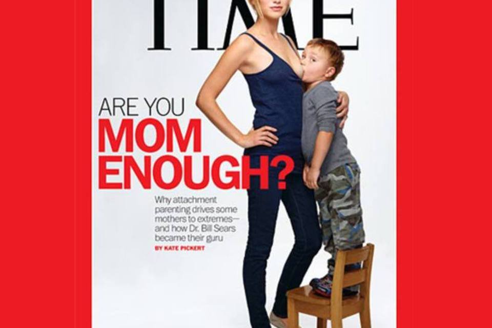 Capa da revista ''Time'' reabre debate sobre amamentação