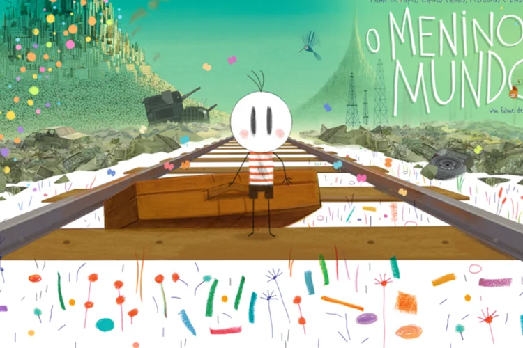 
	&quot;O menino e o mundo&quot;: o filme contou com um or&ccedil;amento de US$ 375 mil, enquanto &quot;Divertida Mente&quot; foi produzido com US$ 175 milh&otilde;es
 (Divulgação)