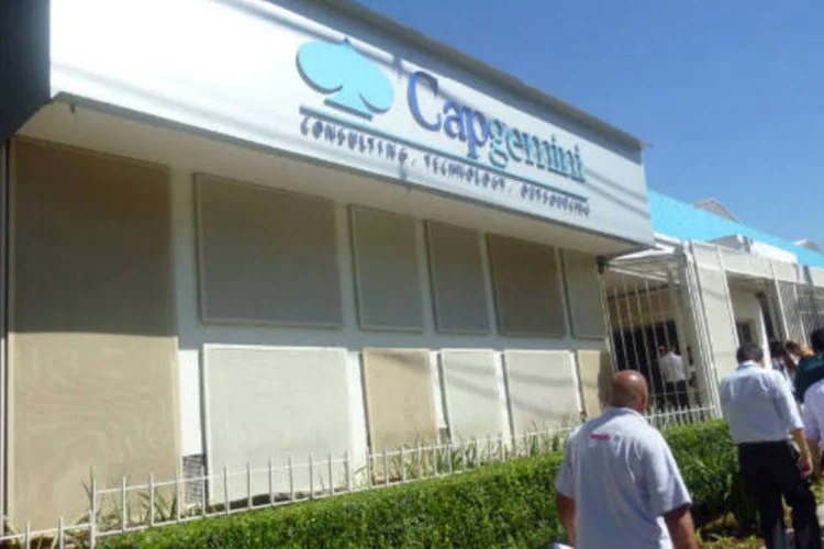Fachada do prédio Alpha 1 da Capgemini, onde estão as áreas técnicas (Luísa Melo/Exame.com)