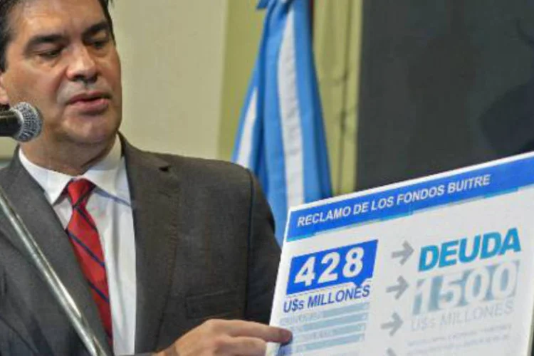 Jorge Capitanich: governo acusa as empresas de superfaturamento de importações (PRENSA JEFATURA DE GABINETE/AFP/Arquivos)