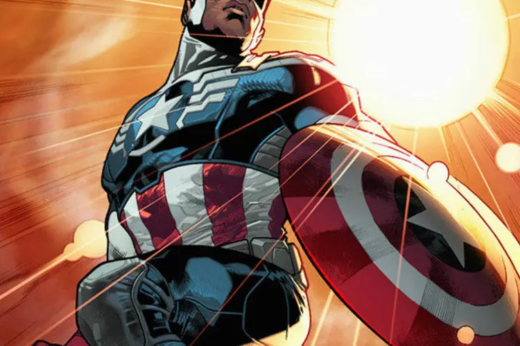 O novo Capitão América, anunciado pela Marvel (Courtesy Marvel Comics/Handout via Reuters)