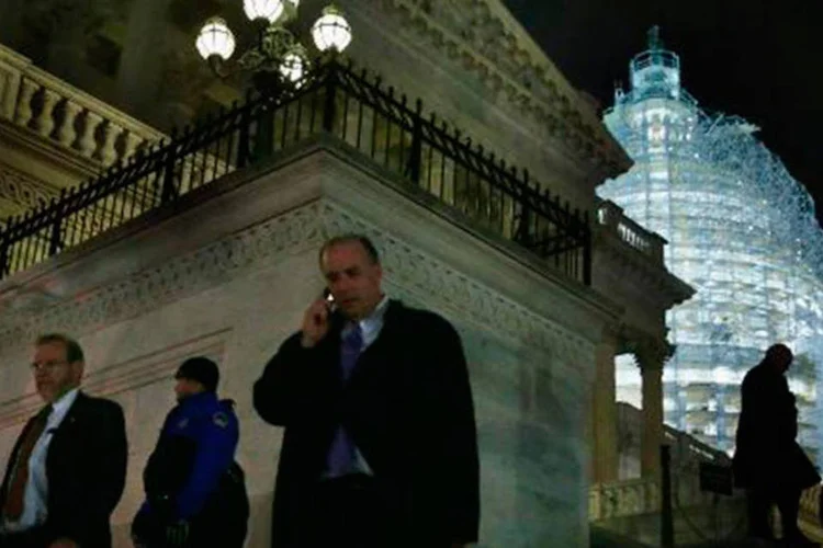 
	Capit&oacute;lio: legisladores republicanos pela Fl&oacute;rida, onde se concentra a maior parte da comunidade cubana, criticaram duramente a decis&atilde;o de Obama
 (Alex Wong/AFP)