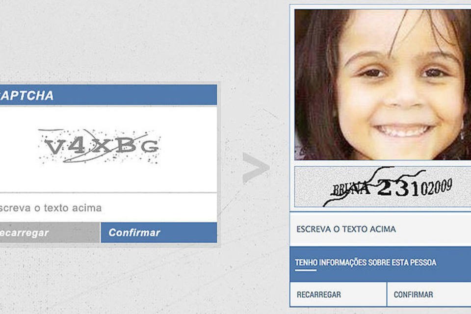 Ferramenta Captcha ajuda na busca por pessoas desaparecidas