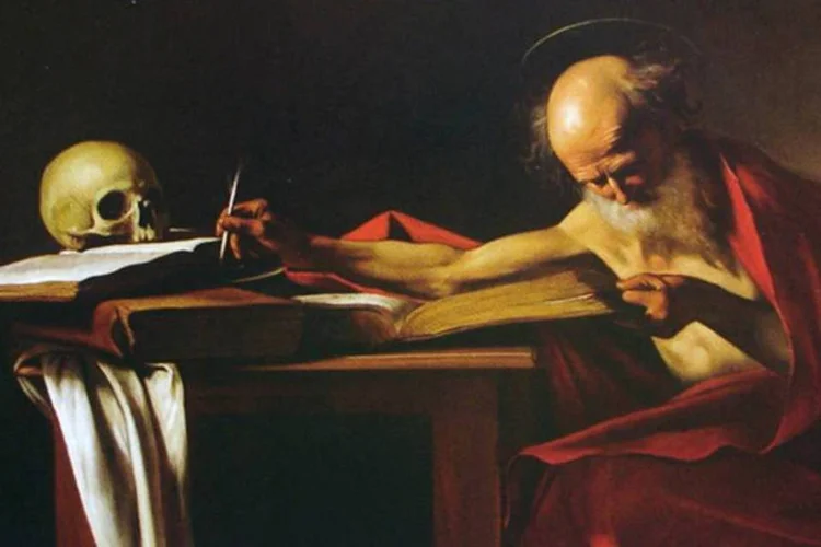 São Jerônimo Que Escreve, obra de Caravaggio: Exposição irá também a Buenos Aires (Divulgação)