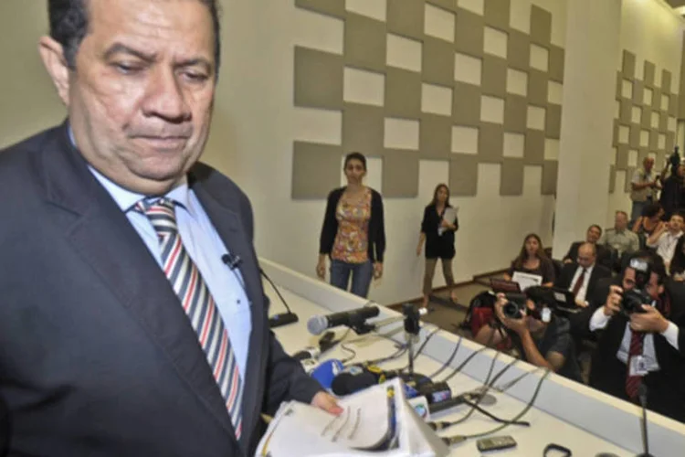 Na coletiva para a divulgação dos dados do Cadastro Geral de Empregados e Desempregados, Lupi evitou falar sobre as denúncias de corrupção em sua pasta (Marcello Casal Jr/ABr)