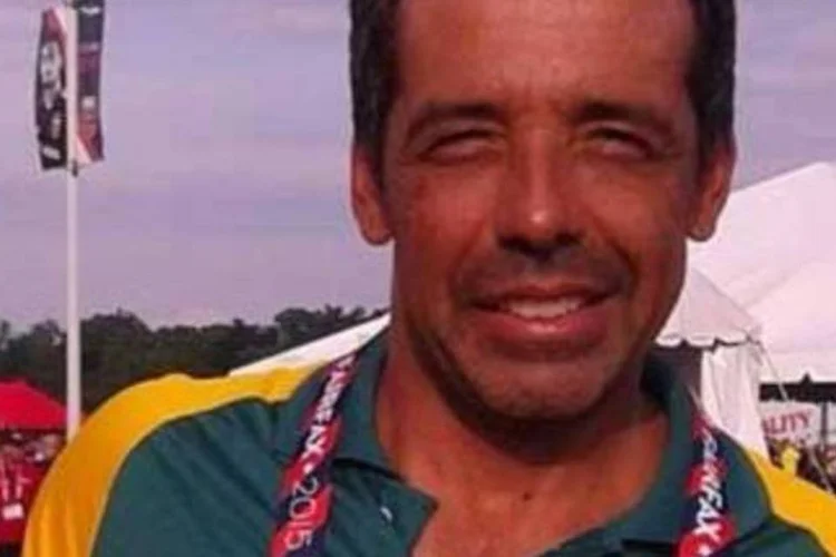 
	Carlos Silva se envolveu em um grave acidente durante os jogos
 (Reprodução/site do evento World Police and Fire Games)