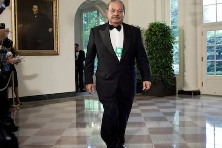 Carlos Slim: investimentos de US$ 10 bi no Brasil até 2012 (Getty Images)