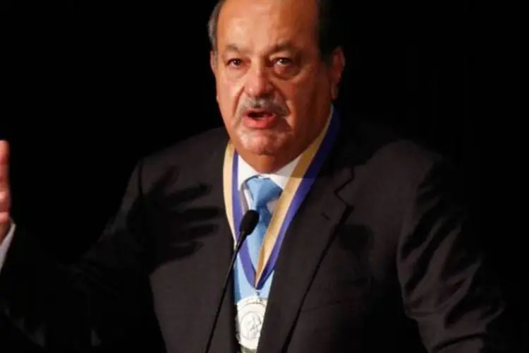 Carlos Slim: homem mais rico do mundo lidera o ranking das maiores perdas de fortuna, desta quinta-feira (Mark Wilson/Getty Images)
