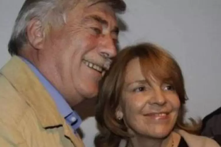 Carlos Soria e a mulher: ela é a suspeita da morte do marido (AFP)
