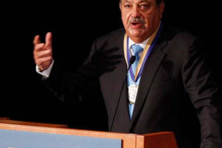 
	Carlos Slim: agora a AT&amp;T vai competir com o mexicano
 (Getty Images)