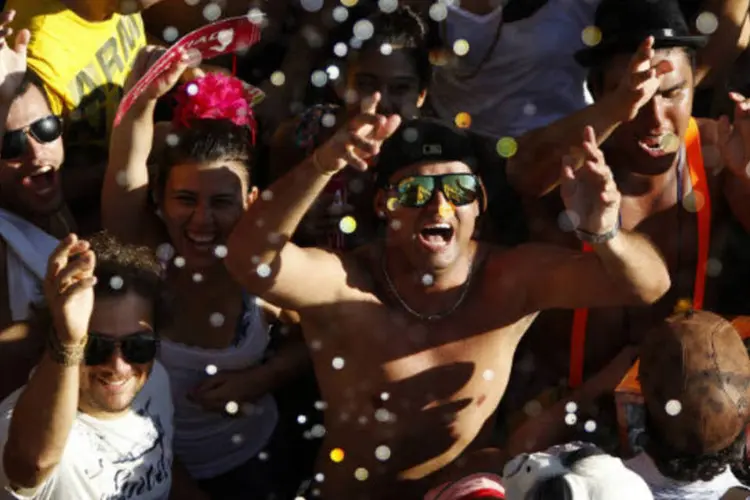 Carnaval no Rio: Riotur afirma que a Arena Carnaval foi pensada como forma dar "conforto" aos foliões e facilitar a logística (REUTERS/Pilar Olivares/Reuters)