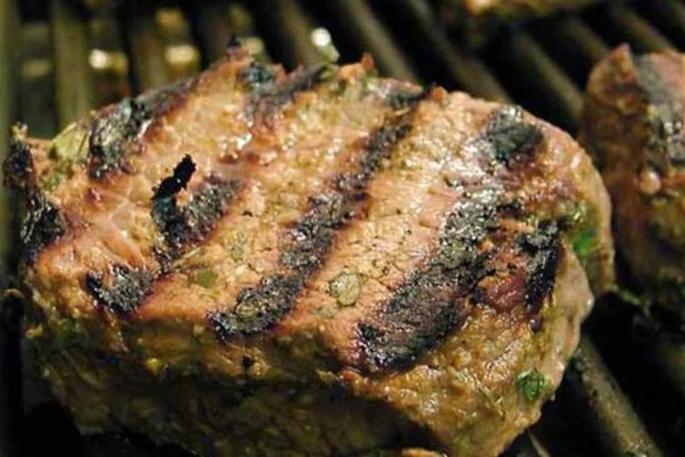 
	Carne na brasa: a ingest&atilde;o ideal de carnes seria correspondente em m&eacute;dia a 100 g/ dia
 (Wikimedia Commons)