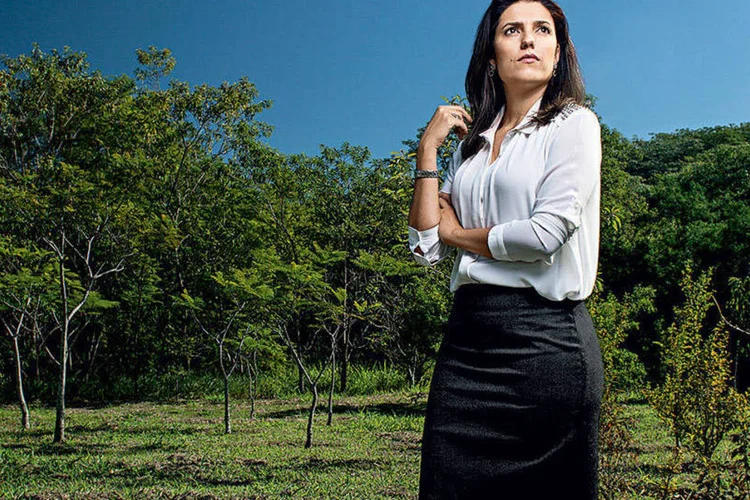 A gerente de marketing Carolina Lima Giuliano em Vinhedo (SP): emprego novo no interior (Camila Fontana / VOCÊ S/A)