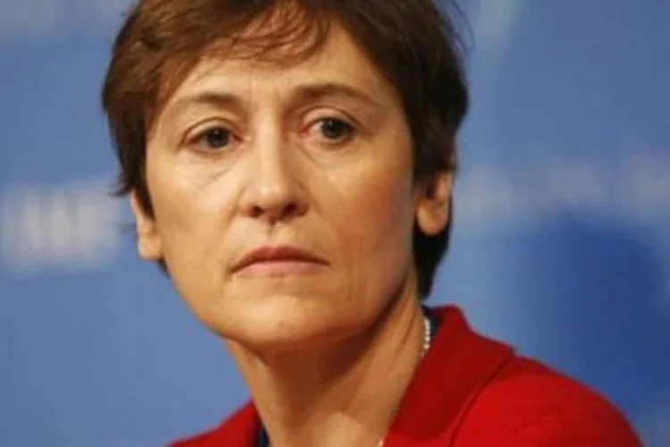 
	Caroline Atkinson: a conselheira de assuntos econ&ocirc;micos internacionais dos EUA vai presidiar a reuni&atilde;o
 (Aude Guerrucci/AFP)