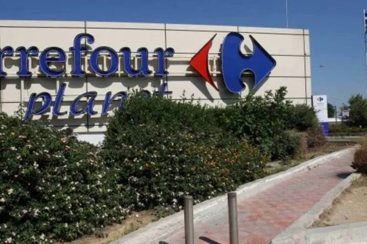 Loja do Carrefour em Atenas: rede desiste de operar no mercado grego (John Kolesidis/Reuters)