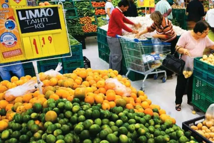 
	Loja do Carrefour em S&atilde;o Paulo: o Brasil cresceu menos que a m&eacute;dia da Am&eacute;rica Latina
 (Daniela Toviansky/EXAME.com)