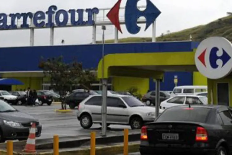 O modelo de hipermercados está ficando obsoleto para o Carrefour (Vanderlei Almeida/AFP)