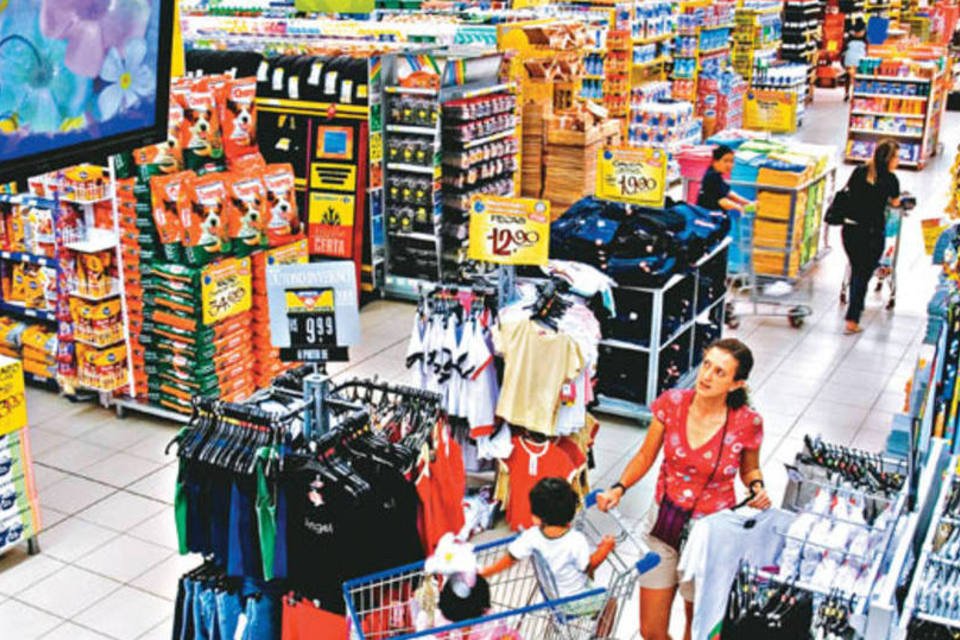 Loja do Carrefour em São Paulo: boa parte das verbas contabilizadas indevidamente estava na área de eletroeletrônicos (Lailson Santos/EXAME.com)
