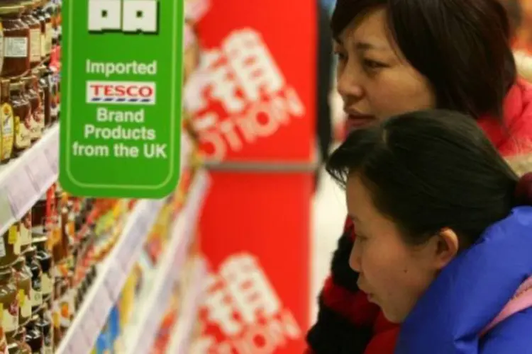 Supermercado asiático: os analistas do organismo também citam como causas do arrefecimento os momentos vividos por China e Índia
 (Getty Images/ David McNew/EXAME.com)