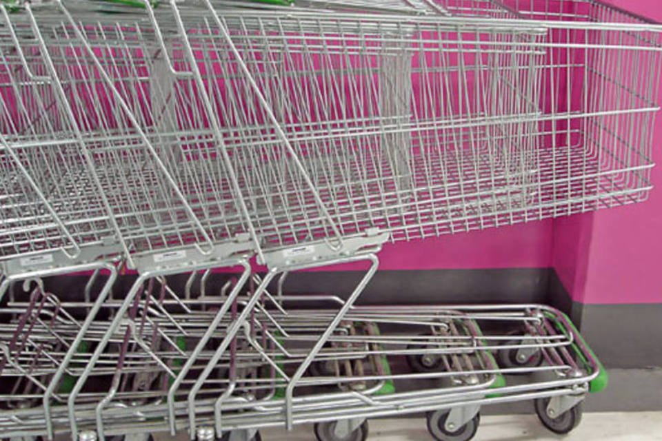 Vendas reais de supermercados no Brasil caem 0,57% no 1º tri
