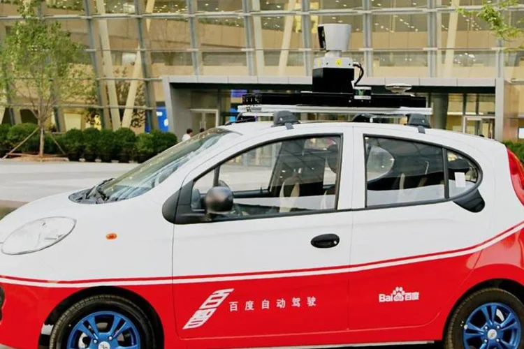 Carro autônomo do Baidu (Divulgação/Baidu)