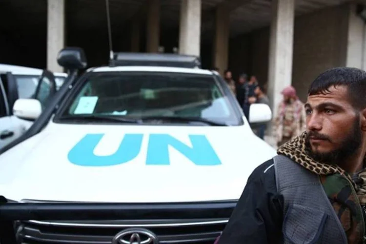 
	ONU: De Mistura afirmou que foram registrados alguns epis&oacute;dios violentos, especialmente na noite de segunda-feira, mas que a situa&ccedil;&atilde;o para essa ter&ccedil;a-feira se mostrava positiva
 (Getty Images)