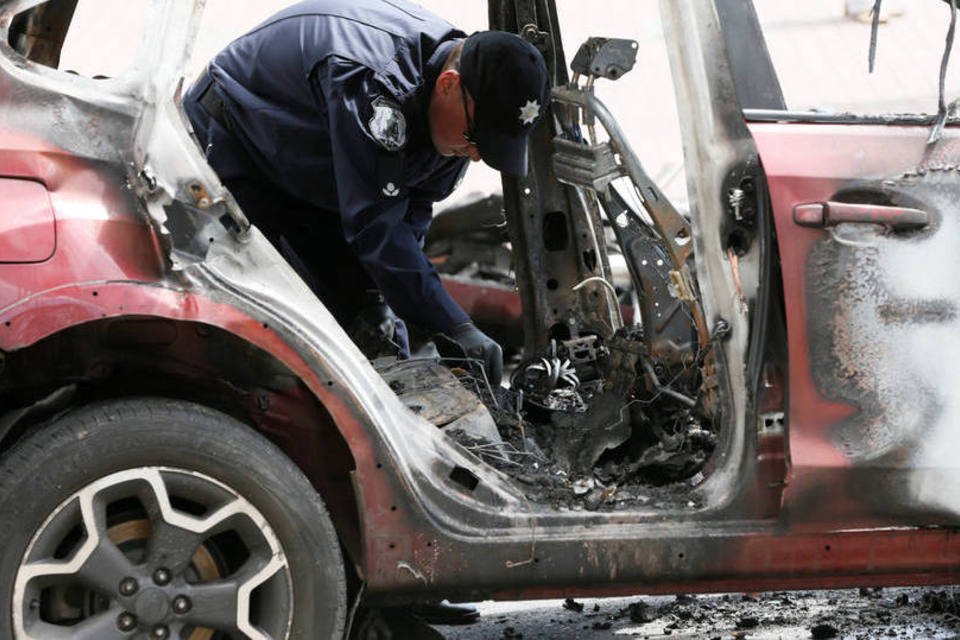 Jornalista morre em explosão de bomba em carro na Ucrânia