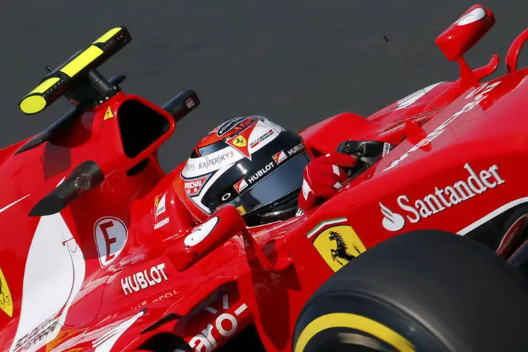Carro da Ferrari na Fórmula 1 (Laszlo Balogh/Reuters)