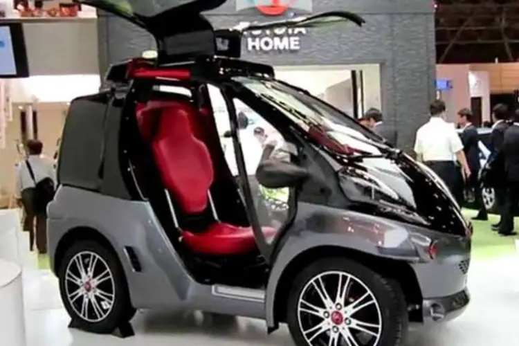 Smart Insect, carro elétrico da Toyota (Reprodução/You Tube)