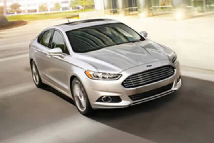 
	Ford Fusion: as vendas do Fusion, modelo mais vendido da Ford, aumentaram 71% em rela&ccedil;&atilde;o a outubro de 2012 enquanto os do Fiesta subiram 9%
 (Divulgação)