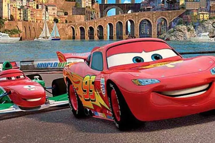  Porto Corsa, na Itália, é uma das cidades recriadas com o aplicativo CityEngine para o longa-metragem de animação Carros 2, da Pixar (Disney Pixar / Divulgação)