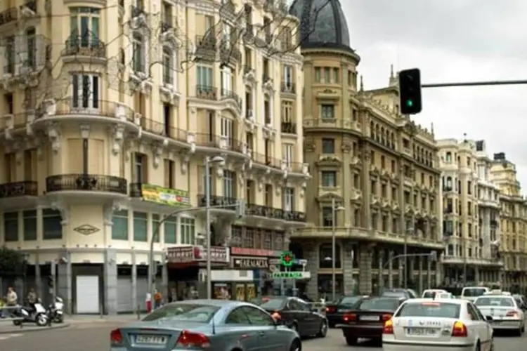 
	Carros em avenida de Madri, na Espanha: caso envolve a empresa Tyco
 (Getty Images)