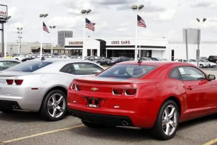 Carros da GM: medida afeta quatro modelos de veículos (Bill Pugliano/AFP)