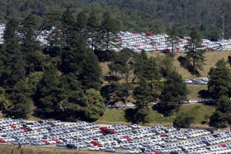 
	Estoque de carros da Volkswagen: montadora ter&aacute; cota de exporta&ccedil;&atilde;o de 282,7 milh&otilde;es de d&oacute;lares
 (Paulo Whitaker/Reuters)