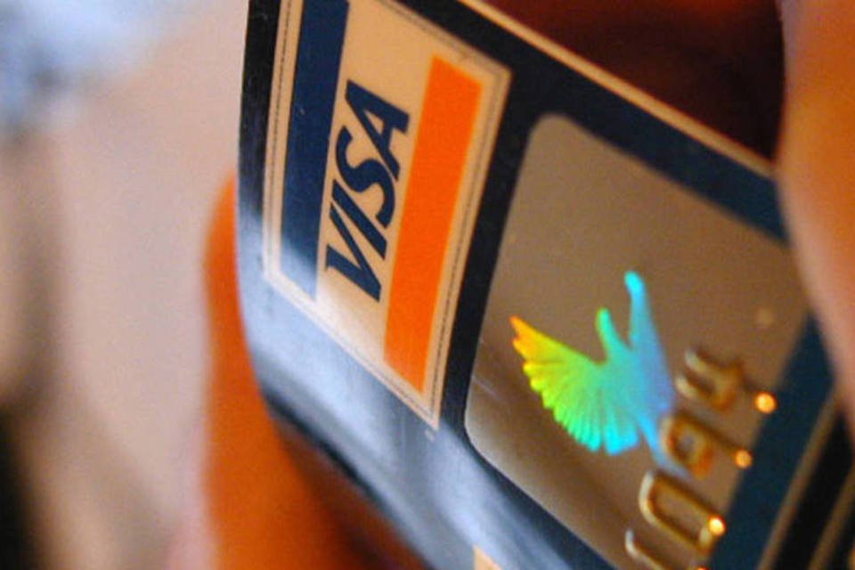 Cartão de crédito bandeira Visa (Philippe Ramakers/Stock.XCHNG/Reprodução)