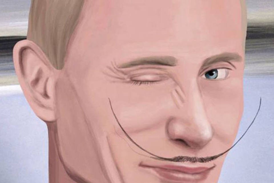 Putin ganha curiosa exposição como presente de aniversário