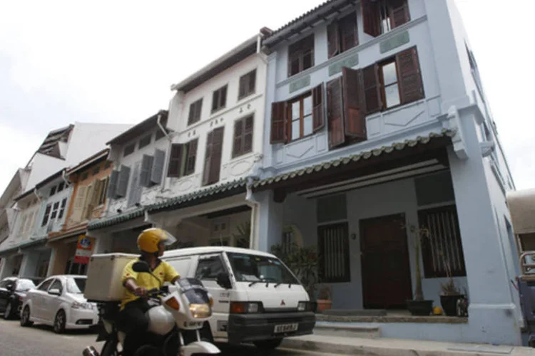 Casa de Autumn Radtke: vizinhos acreditam que Radtke pulou de um prédio em um complexo de apartamentos próximo de sua residência (Edgar Su/Reuters)