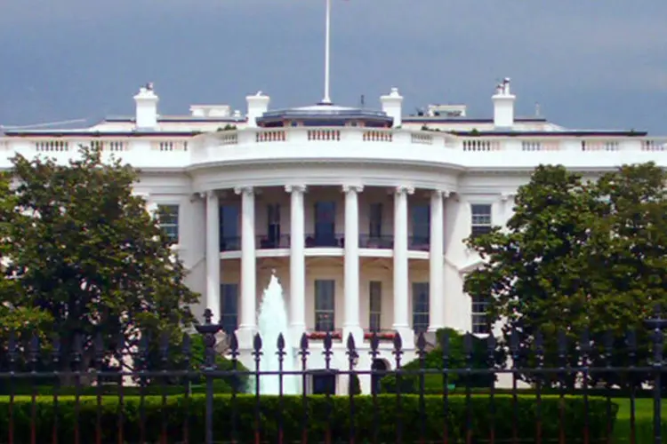Casa branca: o presidente estava na residência no momento (Sara Moses/Stock.xchng/Reprodução)