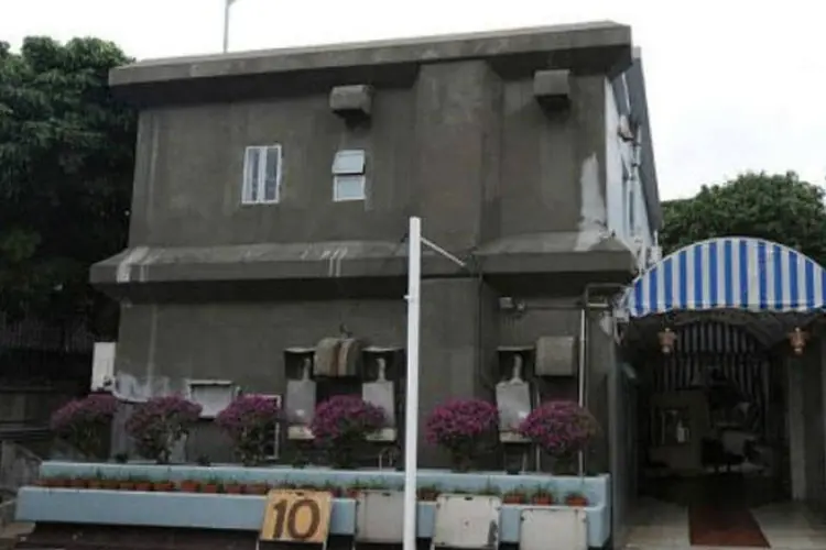 Casa onde Bruce Lee viveu em Hong Kong: proprietário tem projeto melhor que o do governo (AFP)