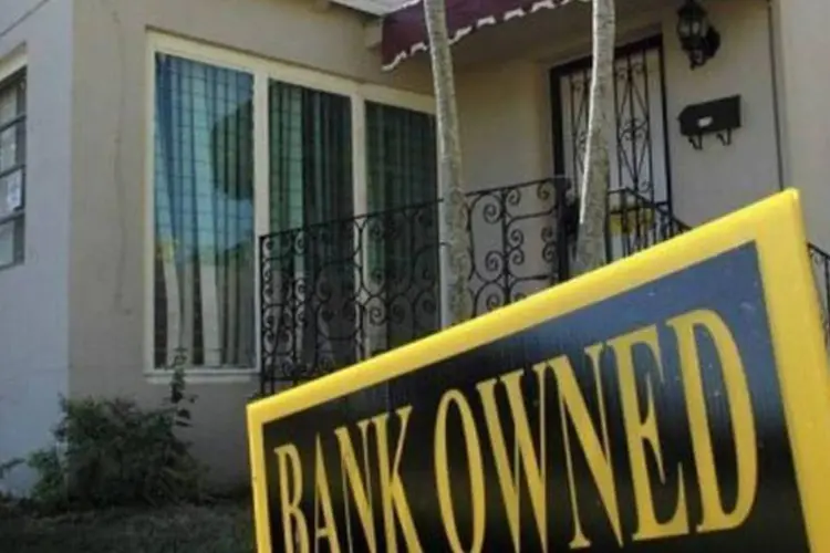 
	Casa hipotecada nos EUA: banco informou que a receita com hipotecas mais que dobrou, para US$ 476 milh&otilde;es
 (AFP)