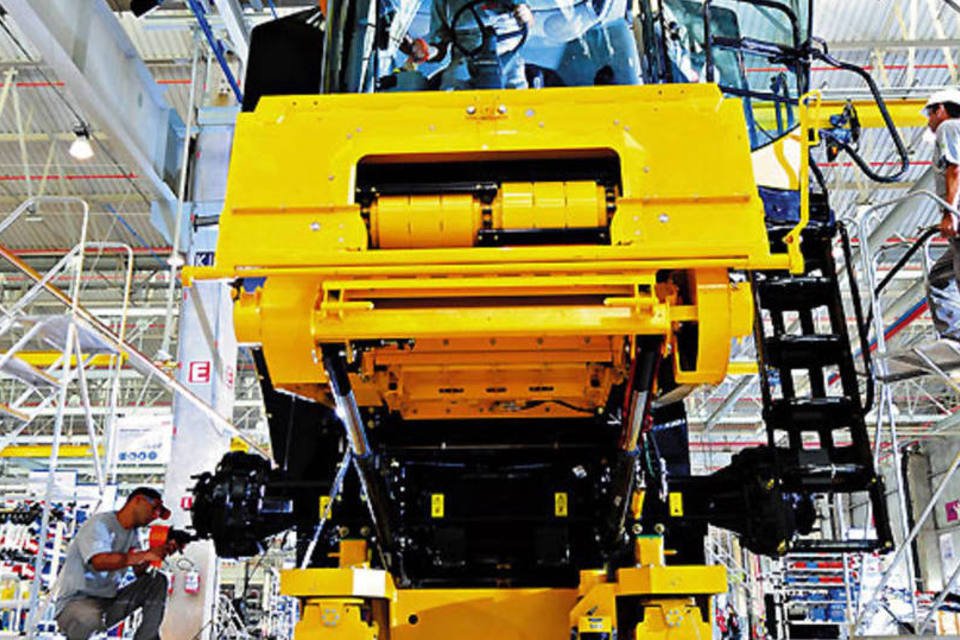 Case New Holland põe o setor de máquinas na lista (Germano Lüders/EXAME.com)