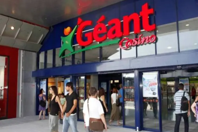 A rede de hipermercados Geant ainda sentiu o impacto do corte de gastos com produtos não de primeira necessidade (Divulgação Casino)