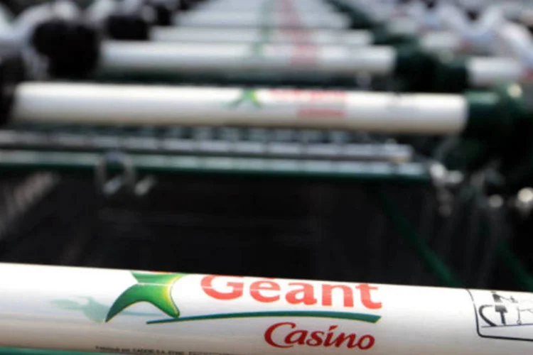 
	Casino: o lucro l&iacute;quido da empresa subiu para 594 milh&otilde;es no semestre, quase cinco vezes o lucro de 124 milh&otilde;es registrados no mesmo per&iacute;odo do ano passado
 (REUTERS/Eric Gaillard)