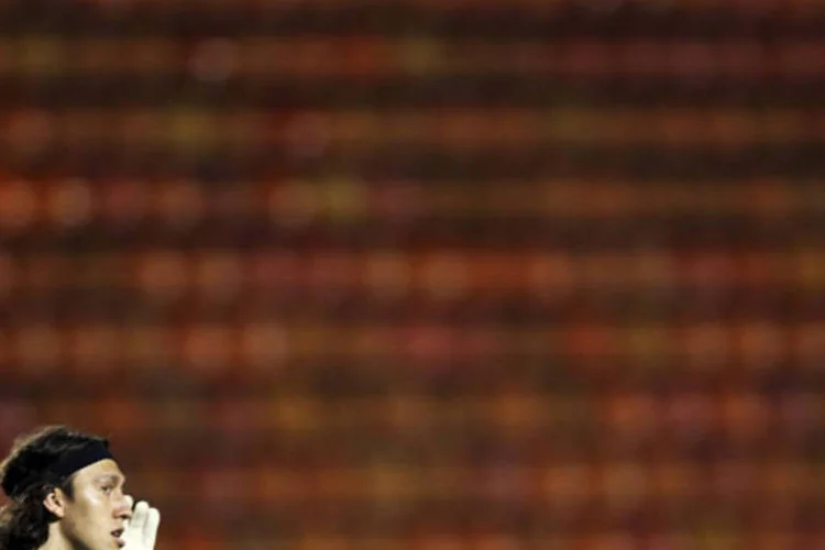 Cássio, goleiro do Corinthians: por causa de uma punição da Conmebol, o Corinthians terá que jogar as suas partidas da Copa Libertadores com os portões fechados (Paulo Whitaker/Reuters)