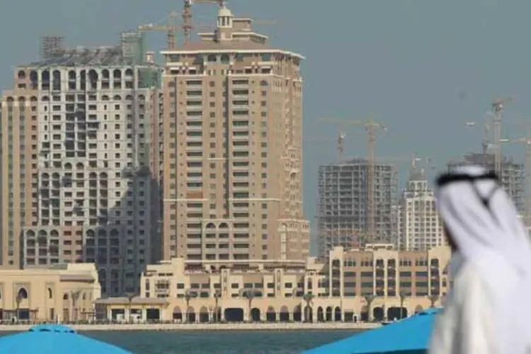 
	Doha, no Catar: organiza&ccedil;&atilde;o avalia em 400 por ano o n&uacute;mero de mortes no local de trabalho no Catar
 (Getty Images)