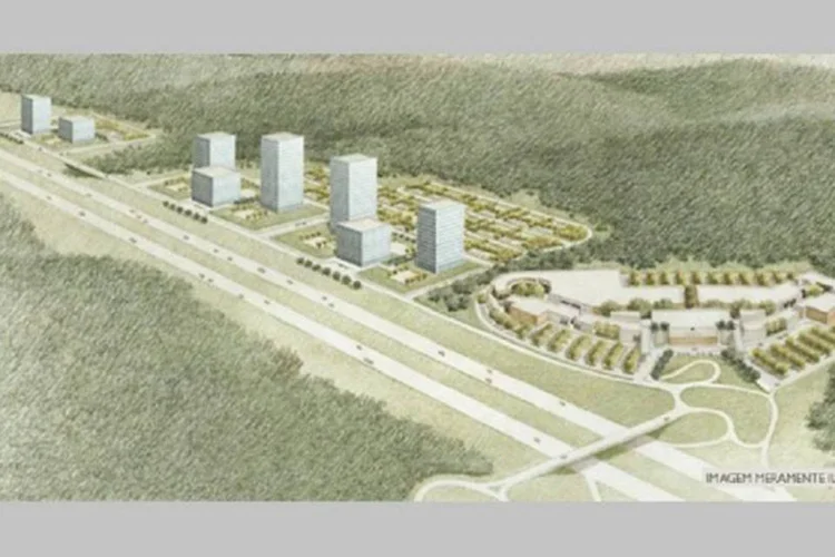 Projeto do Aeroporto Executivo Catarina: licença para início das obras já foi dada (Reprodução)